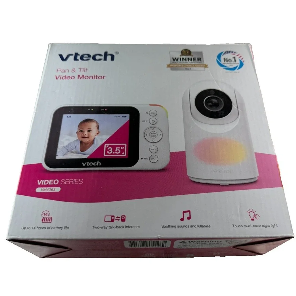 Vtech Pan & Tilt Video Monitor & Camera 3.5